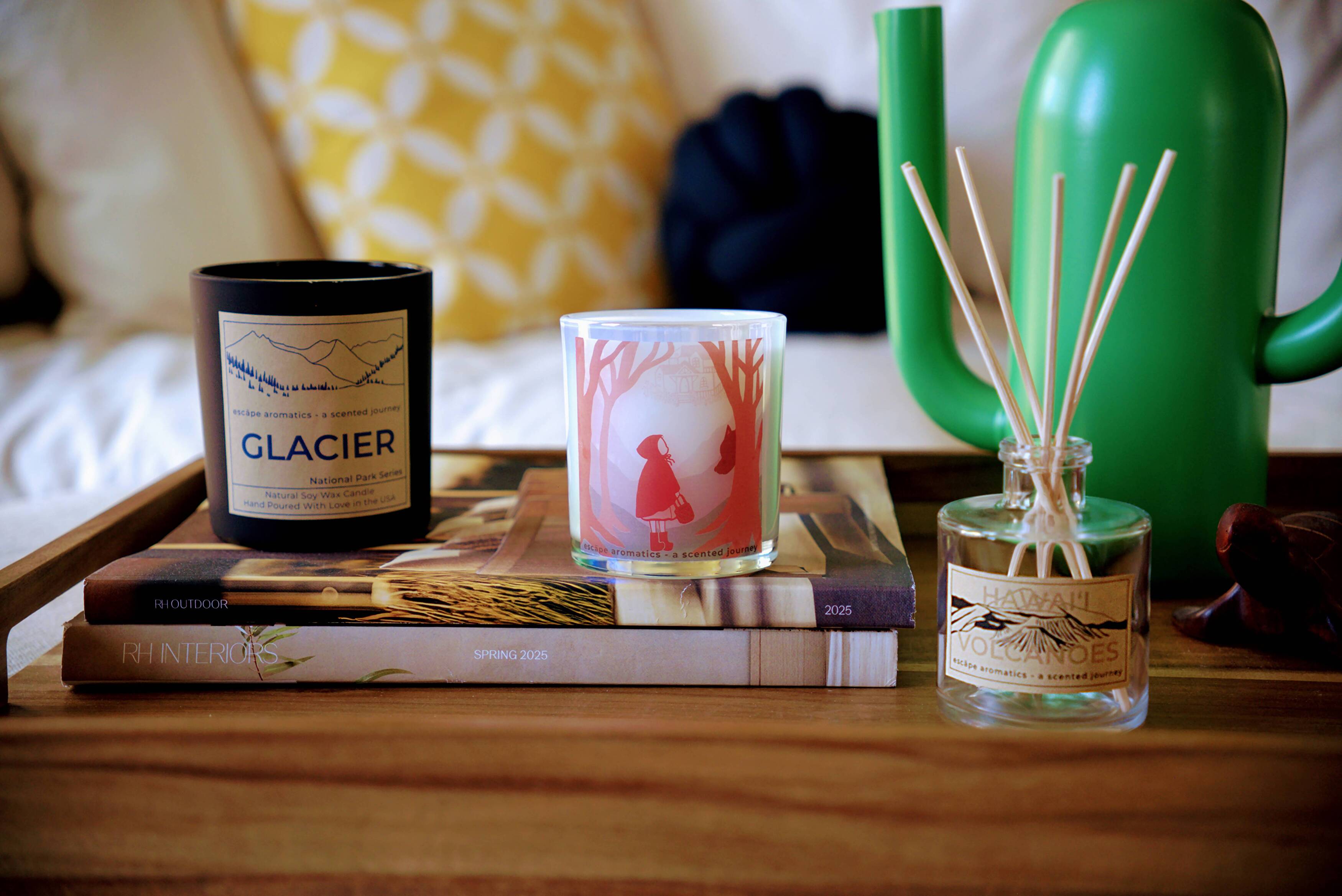Unique Hand-Poured Candles | escape aromatics